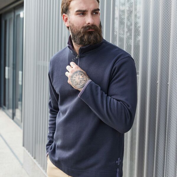 Supersoft ¼ zip sweatshirt Thumbnail