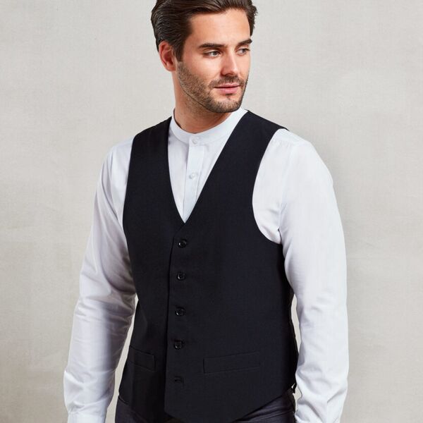 Lined polyester waistcoat Thumbnail