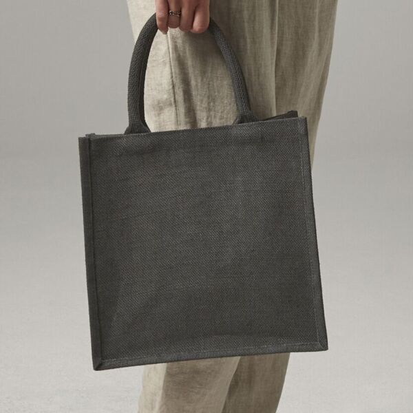 Jute midi tote Thumbnail