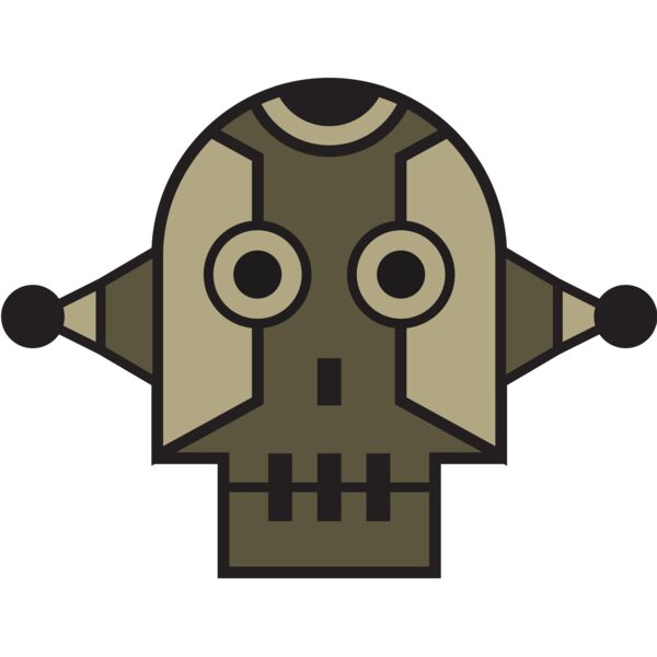 Elements Skulls logo template 150 Thumbnail