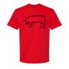 Softstyle™ midweight adult t-shirt Thumbnail