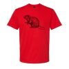 Softstyle™ midweight adult t-shirt Thumbnail