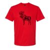 Softstyle™ midweight adult t-shirt Thumbnail