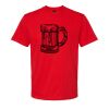 Softstyle™ midweight adult t-shirt Thumbnail