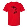 Softstyle™ midweight adult t-shirt Thumbnail