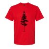 Softstyle™ midweight adult t-shirt Thumbnail