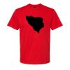 Softstyle™ midweight adult t-shirt Thumbnail