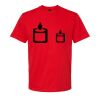 Softstyle™ midweight adult t-shirt Thumbnail