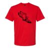 Softstyle™ midweight adult t-shirt Thumbnail