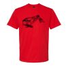 Softstyle™ midweight adult t-shirt Thumbnail