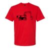 Softstyle™ midweight adult t-shirt Thumbnail