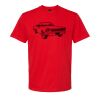 Softstyle™ midweight adult t-shirt Thumbnail