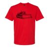 Softstyle™ midweight adult t-shirt Thumbnail