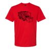 Softstyle™ midweight adult t-shirt Thumbnail