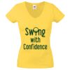 Lady-fit Valueweight V-Neck T-Shirt Thumbnail